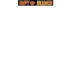 GUIRNALDA HAPPY HALLOWEEN PLASTICO