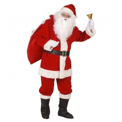 DISFRAZ T-XL TERCIOPELO PAPA NOEL
