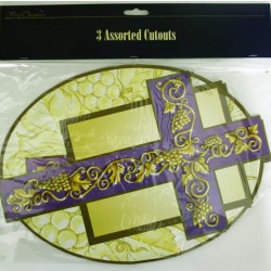 PAQ.3/U COLGANTE SILUETA COMUNION ORO