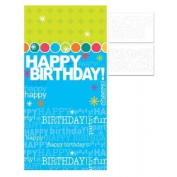 CARTEL PUERTA H.BIRTHDAY C/NUMEROS