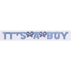 GUIRNALDA ITS A BOY CELESTE 1,1MTS