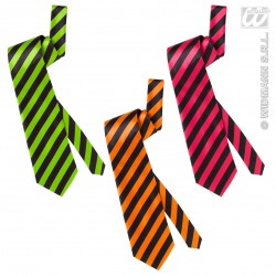$D CORBATA RASO RAYA FLUOR AÑOS80 SURT