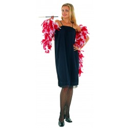  DISFRAZ T-M/L CHICA CHARLESTON NEGRO