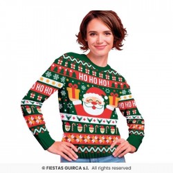  JERSEY T-L NAVIDAD HO HO HO