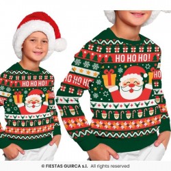 JERSEY 7A9AÑOS NAVIDAD HO HO HO