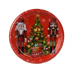 BANDEJA NAVIDAD CASCANUECES 35,5CM