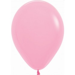   100 GLOBOS R5" LATEX SOLIDO ROSA