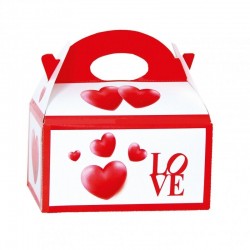 CAJA P/GOLOSINAS LOVE 20CM