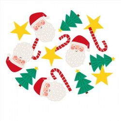 CONFETTI PAPEL MERRY CHRISTMAS 18GR