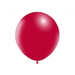   25 GLOBOS 18" 118P20 ROJO