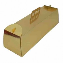   2 CAJA TARTA BRAZO ORO 16X45CM