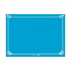 500 MANTELIN DISEÑO CELU AZUL 31X43CM