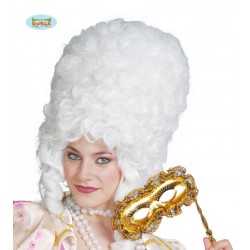 PELUCA EPOCA DAMA BLANCA