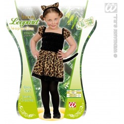 DISFRAZ GATITA LEOPARDO 1-2/2-3 AÑOS
