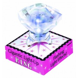 DIAMANTE ANILLO GDE C/LUZ