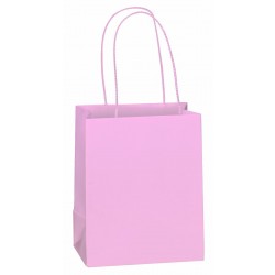 CAJA 12/U MINI BOLSA A.RETORCIDA ROSA