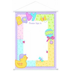 CARTEL PERSONALIZABLE PATITO 48X68CM