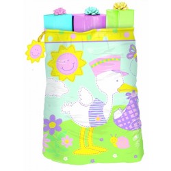 SACO REGALO DISEÑO CIGUEÑA 91,4X111,7CM