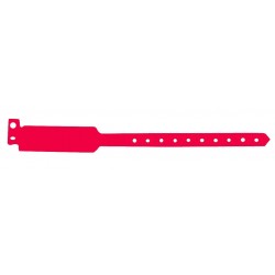 100 PULSERAS PLASTICO ROJO