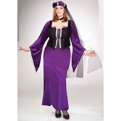  DISFRAZ T-XL JULIETA LILA ADULTO