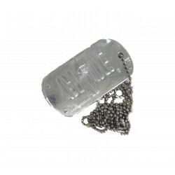 PLACA IDENTIFICATIVA MILITAR JOE