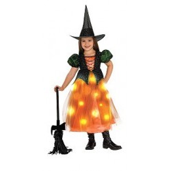 DISFRAZ  5A7AÑOS PRINCESA FALDA LUZ