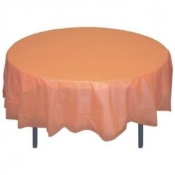   MANTEL PLASTREDONDO SALMON 208CM
