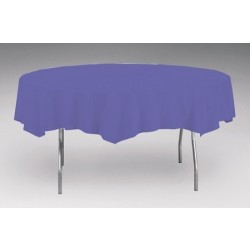   MANTEL PLASTI  REDONDO MALVA 208CM