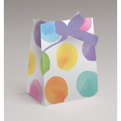 PAQ.18/UBOLSA PEQ REGALO TOPO LAZO LILA