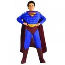 DISFRAZ 5A7 AÑOS SUPERMAN MUSCULOSO