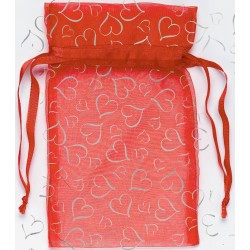 PAQ.12/U BOLSA GASA CORAZON 11X17,7CM