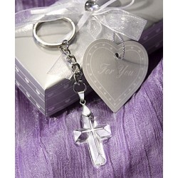 REGALO LLAVERO COMUNION CRUZ CRISTA