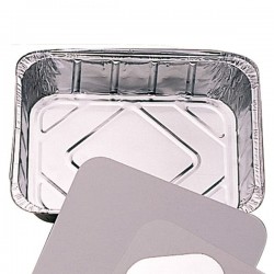 50 RECIPIENTES ALUMINIO 3000ML