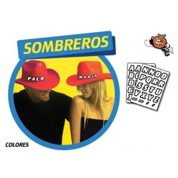 SOMBRERO VAQUERO PERSONALIZABLE