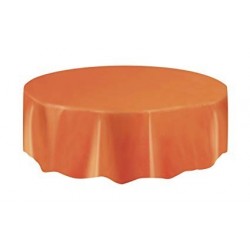  MANTEL PL REDONDO NARANJA 2,13MT