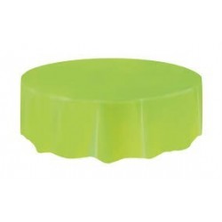  MANTEL PL REDONDO VERDE LIMA 2,13M