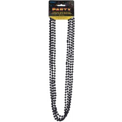   4 COLLAR BOLA METAL NEGRO