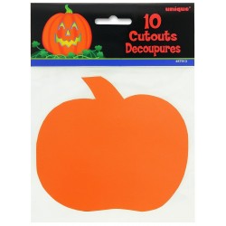 PAQ.10/UCOLGANTE MINI SILUETA CALABAZA