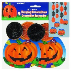 PAQ.4/U COLGANTE TIRA ESPIRAL HALLOWEEN