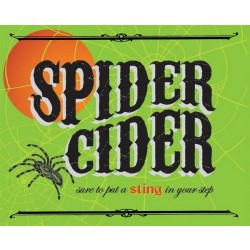 PAQ.2/U ETIQUETAS BOTELLA HALLOWEEN 15CM