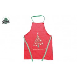 $D DELANTAL PAPA NOEL HO HO ADULTO