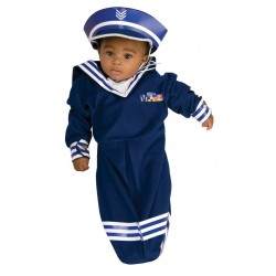 DISFRAZ BEBE 0A9MESES MARINERO AZUL