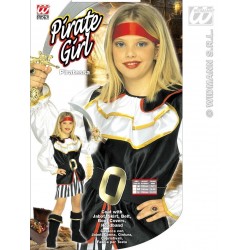 DISFRAZ 11A13AÑOS CHICA PIRATA FALDA
