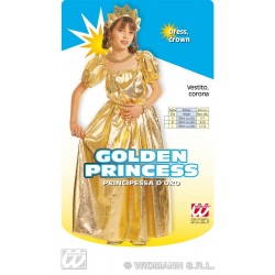 $DDISFRAZ 11A13AÑO PRINCESA DORADA