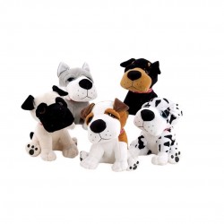 PELUCHE PERRO DORMILONES 20CM