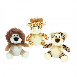 PELUCHE ANIMALES JUNGLA 18CM