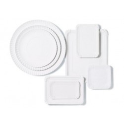 PAQ.100/U BANDEJA CARTON 22X28CM