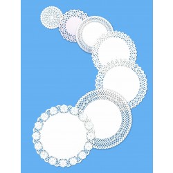   PAQ.100/U RODAL BLANCO 45CM