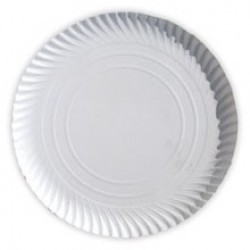   PAQ.50/U PLATO CARTON BLANCO38CM