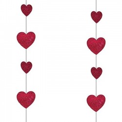 3 CAJA TIRAS P/GLOBOS SILU CORAZON 1,2MT